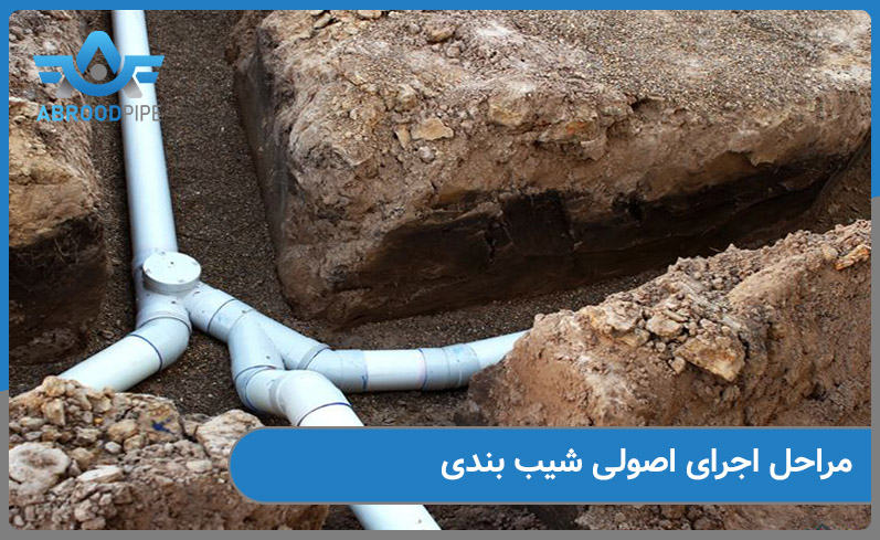 مراحل اجرای شیب بندی اصولی